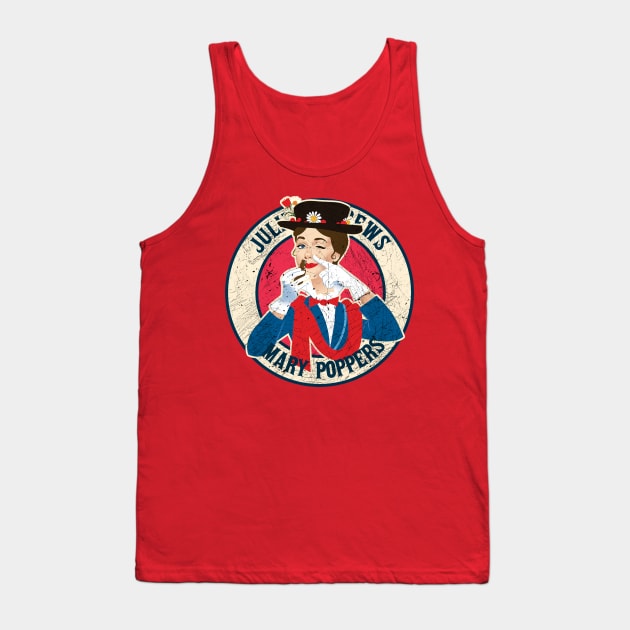 Retro Style Fan Art Design Mary poppers Tank Top by rido public